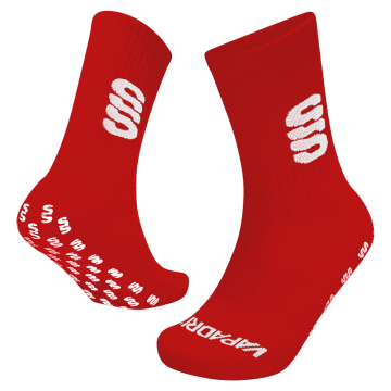 DMU Sport - Quarter Gripper Sock - Red