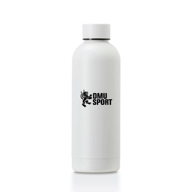 DMU Sport - Stainless Steel Bottle - White - 500ML