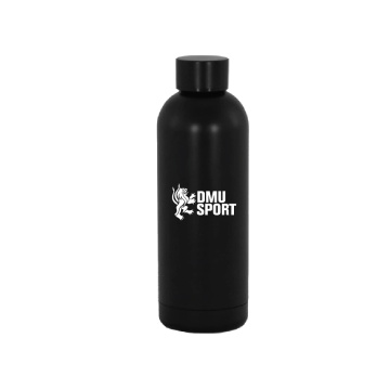 DMU Sport - Stainless Steel Bottle - Black - 500ML