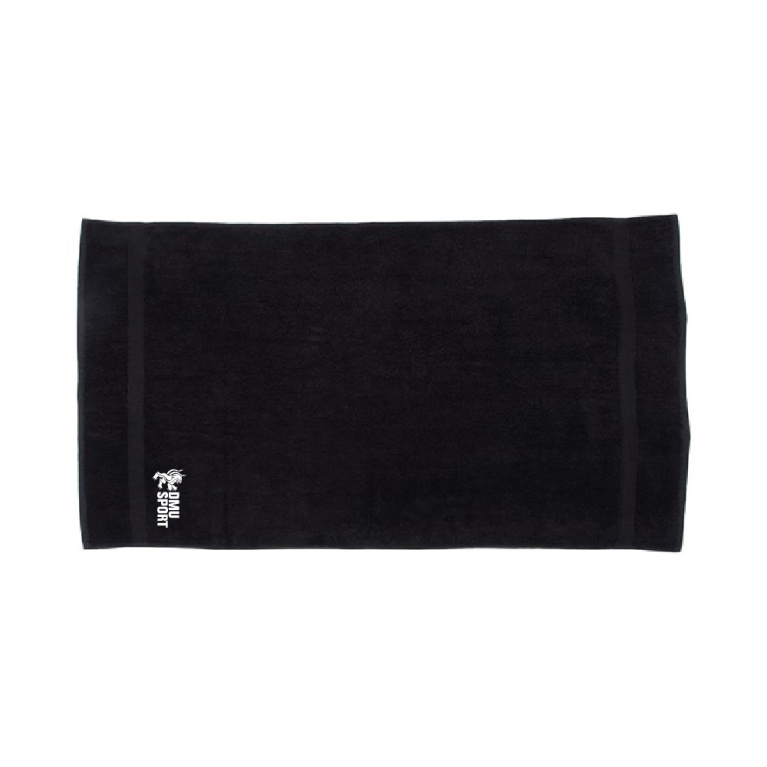 DMU Sport - Luxury Range Bath Towel - Black